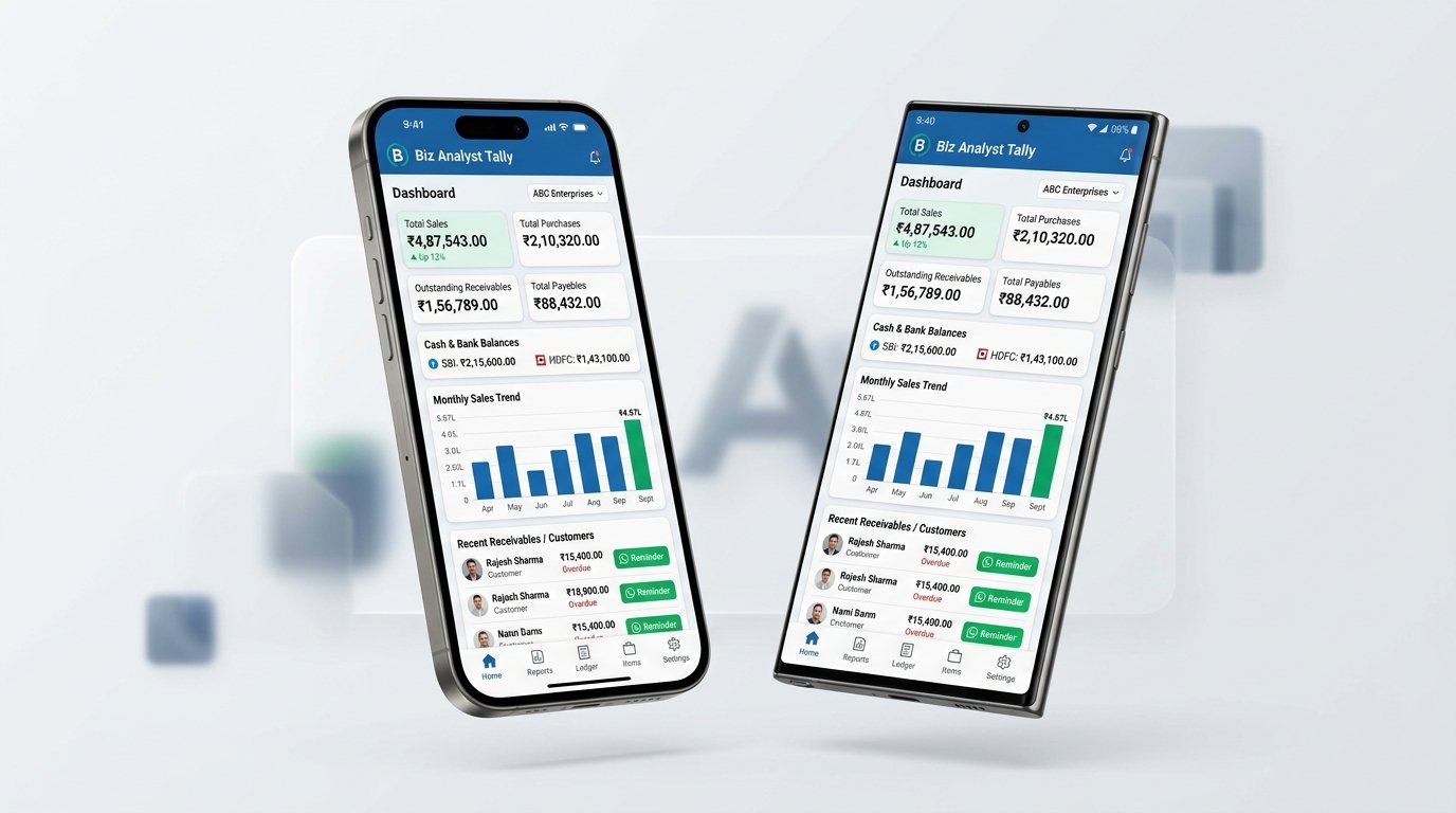 Tally on Mobile App Dell Soft
